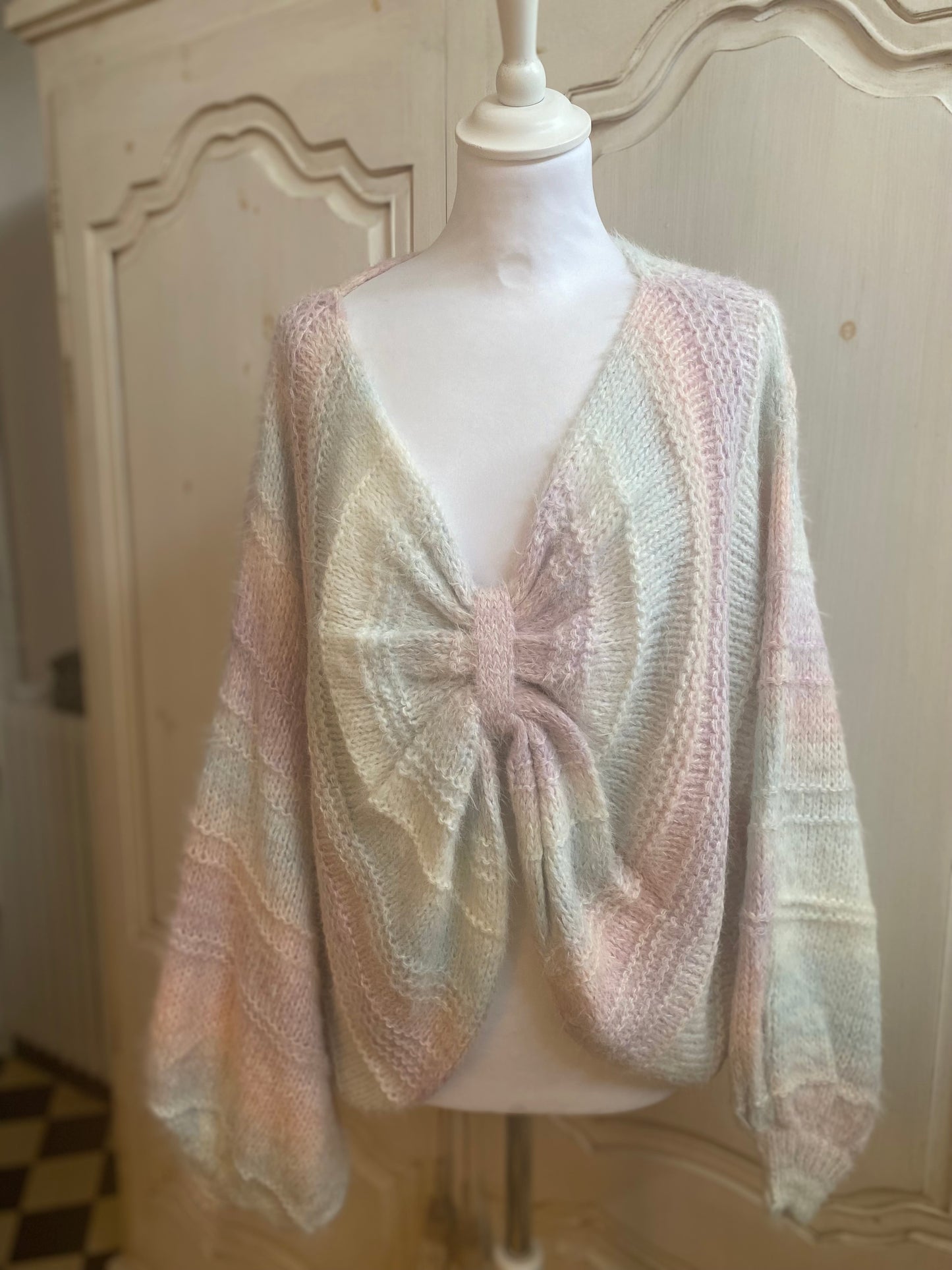 Pull Cœur poudré du 40 au 50
