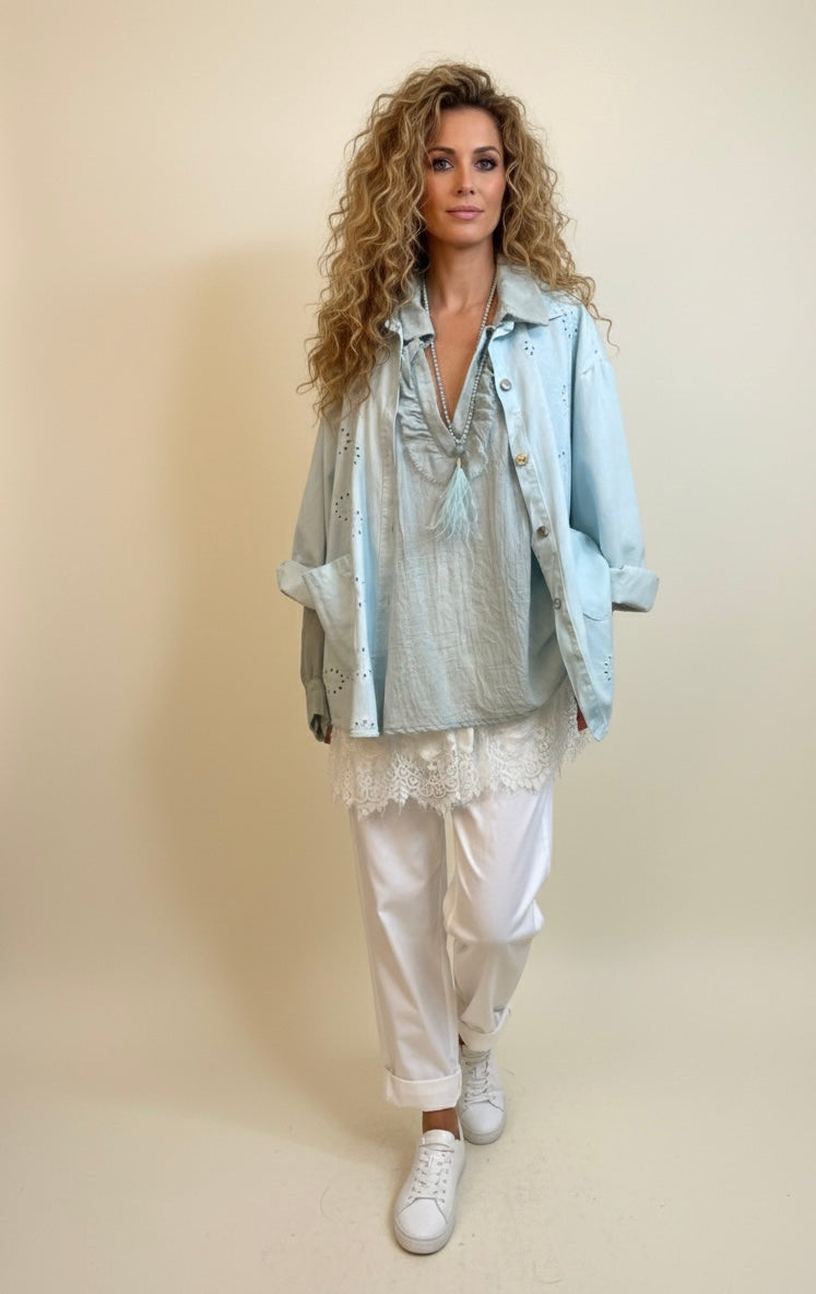 Tenue Elisa 5 pièces convient du 42 au 50 Oversize