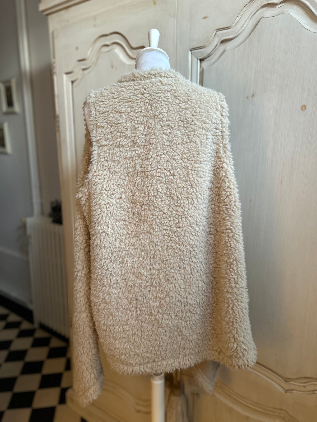Gilet Edith crème du 40 au 48