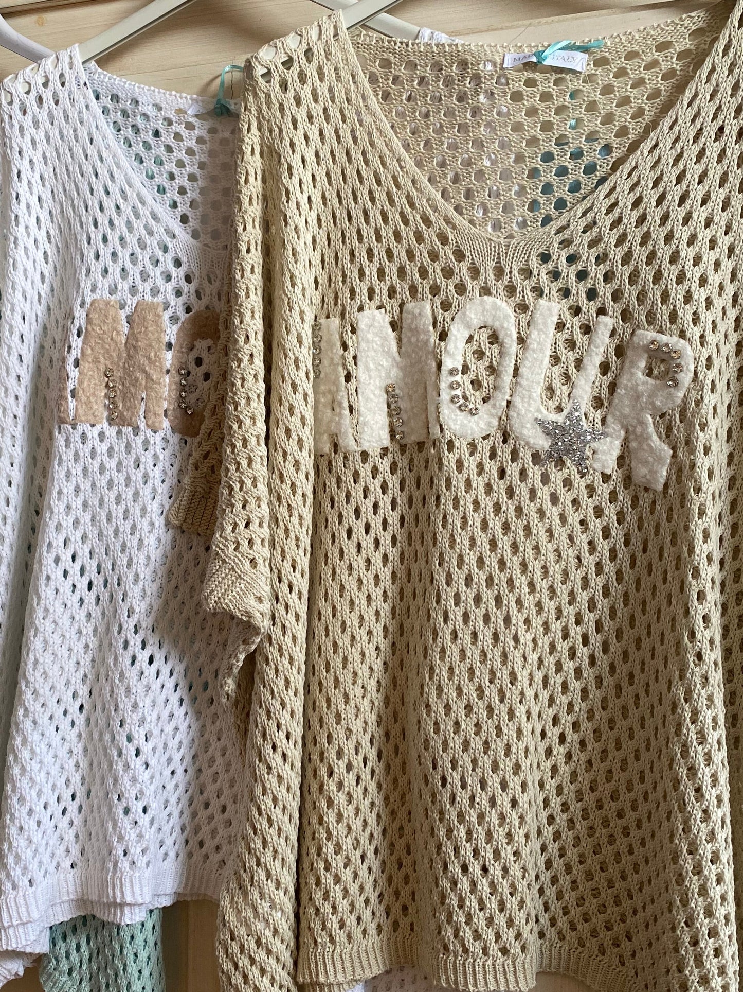 T-shirt Amour ficelle du 40 au 48/50