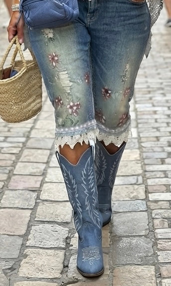 Corsaire jeans du 42 au 48