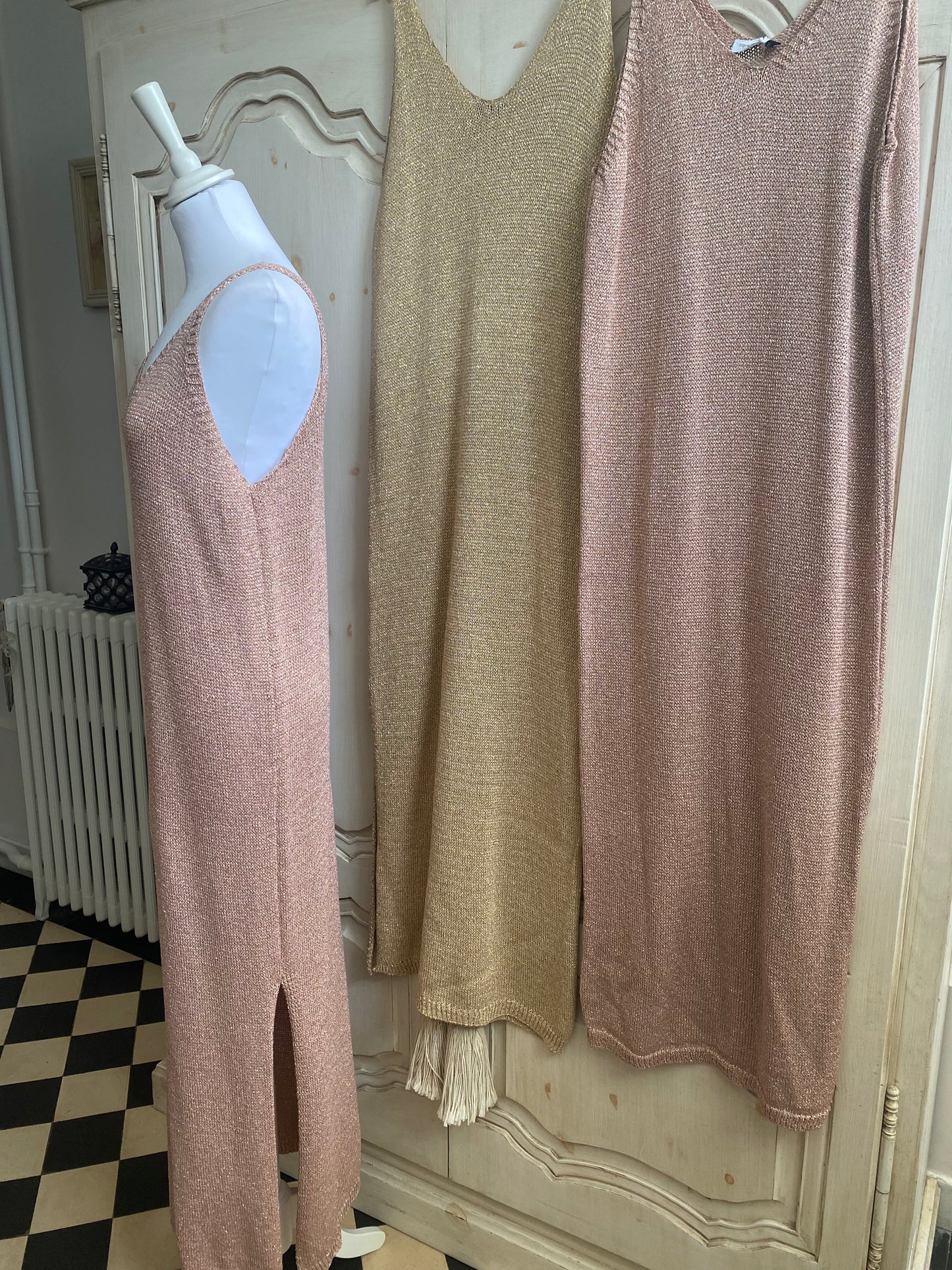 Robe Claire doré du 42 au 48