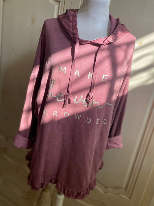T-shirt Make Rose du 38 au 46/48