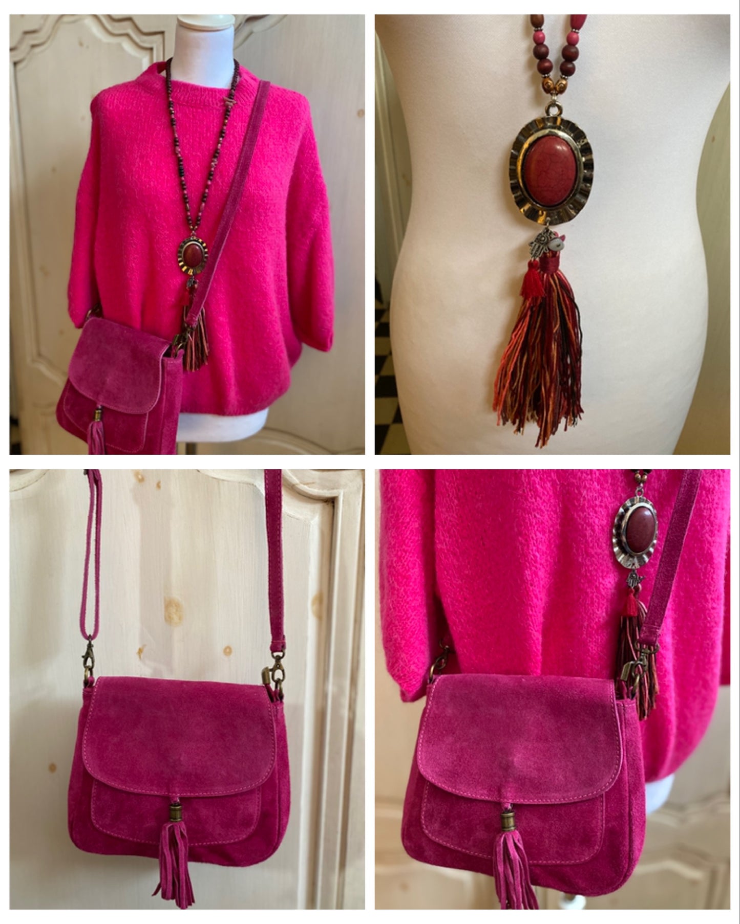 Promo Box Fuchsia 3 pièces oversize