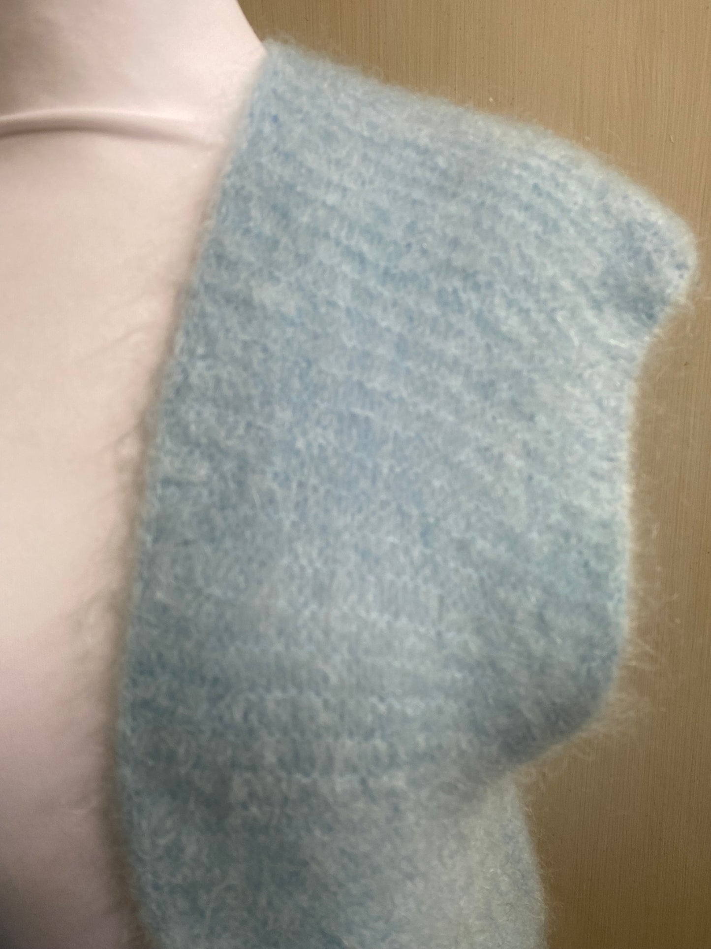 Gilet Suprême de Mohair Ciel