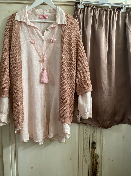 - 10% Tenue bois de Rose 4 pieces du 42 au 50
