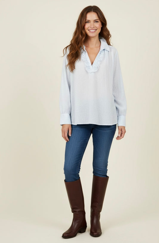 Blouse Eloise Ciel du 42 au 50