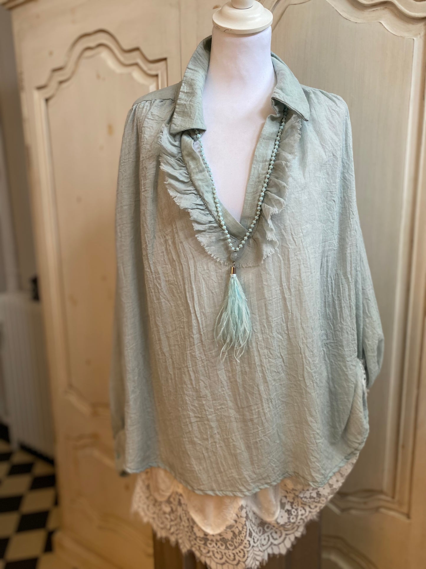 Promo Tenue Azur 4 pieces convient du 42 au 48