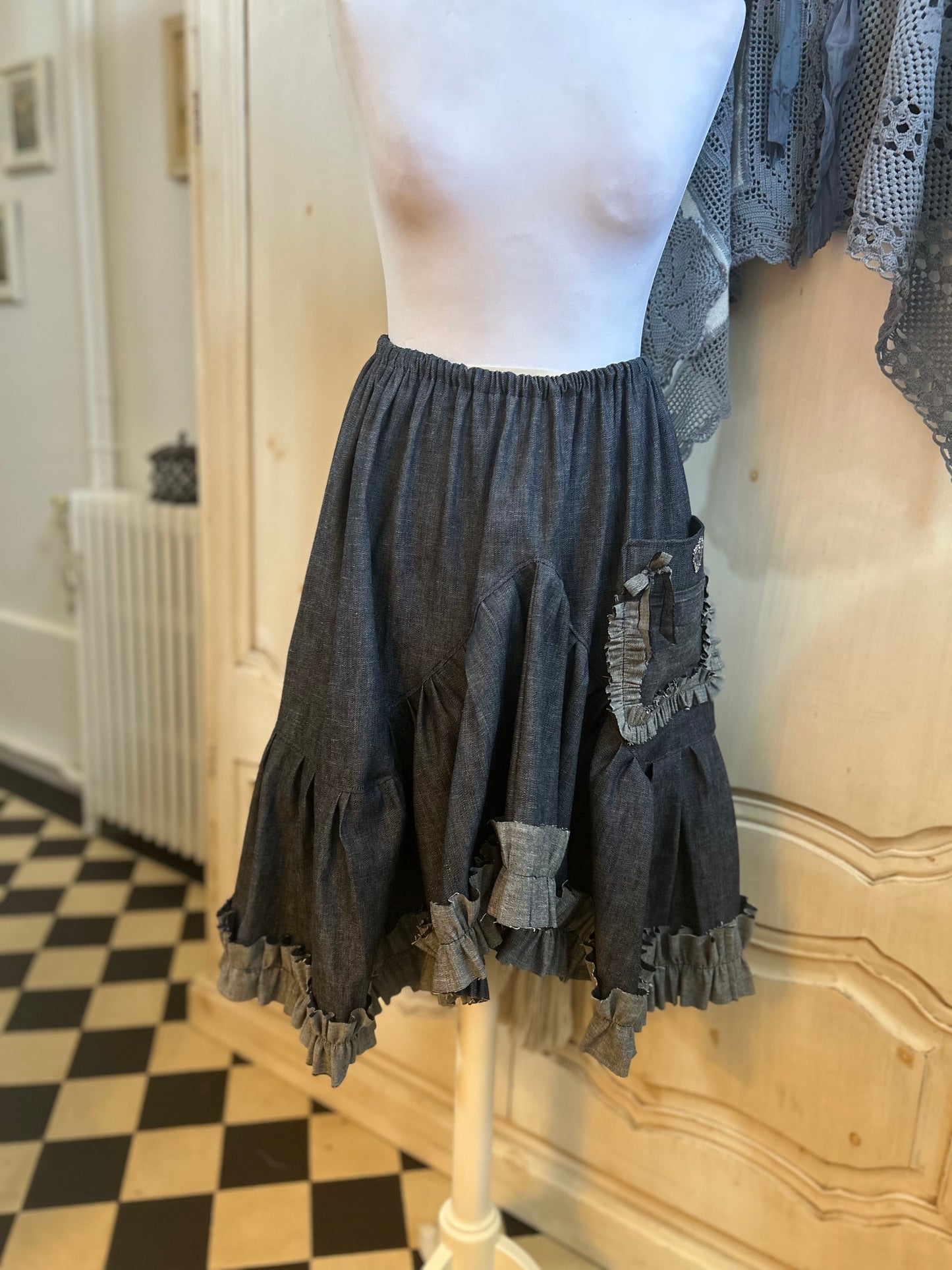 Jupe Jean du 40 au 48