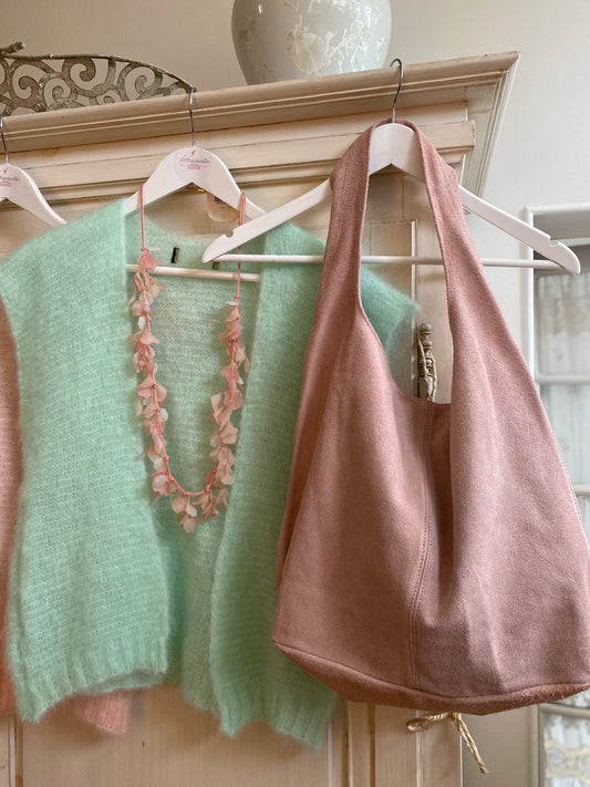 Sac à main Rose poudré