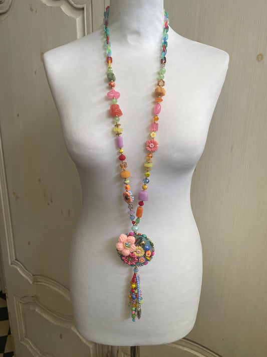 Collier Romance multicolore