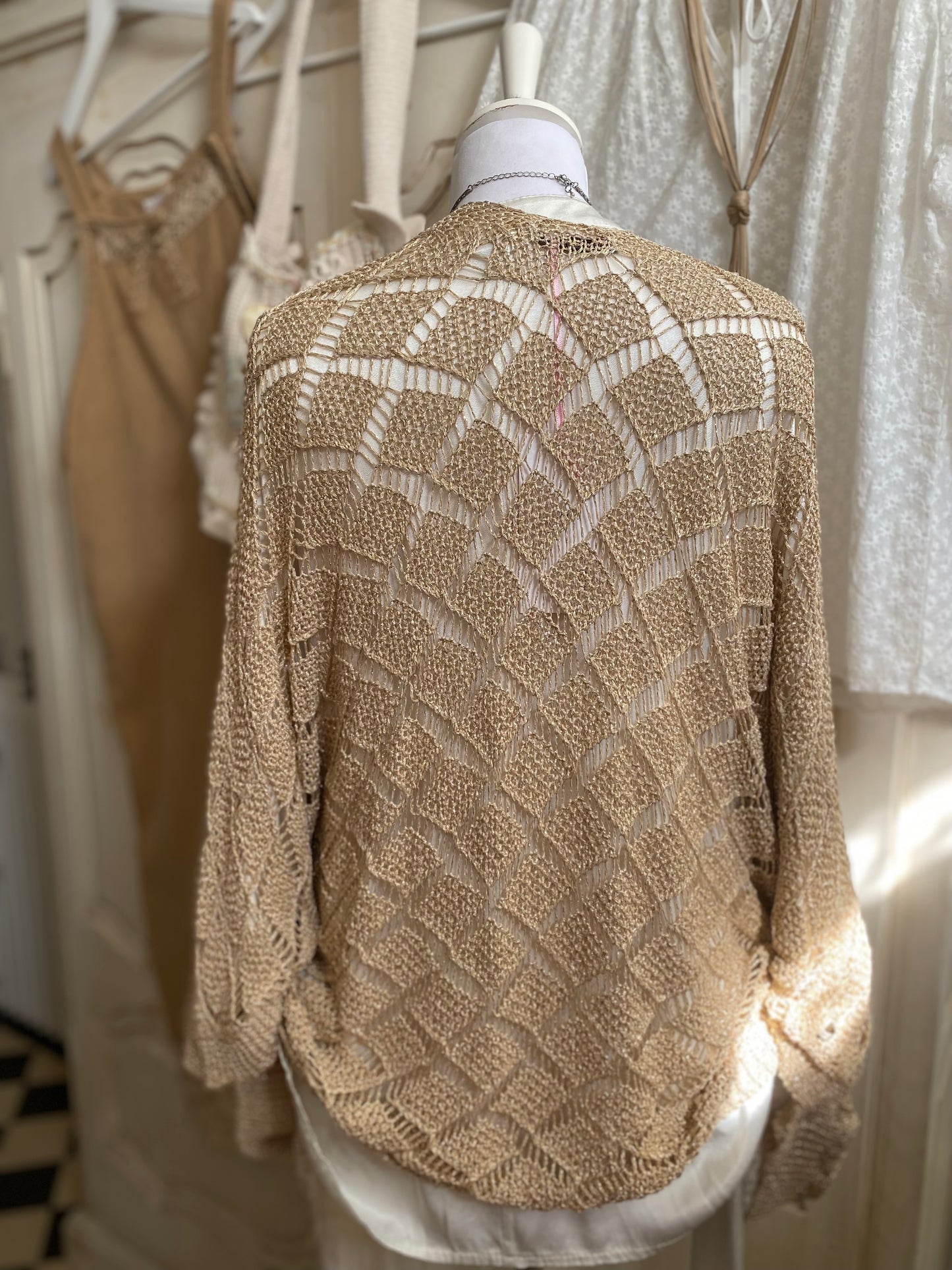 🌟 -30% Gilet doré du 40 au 48