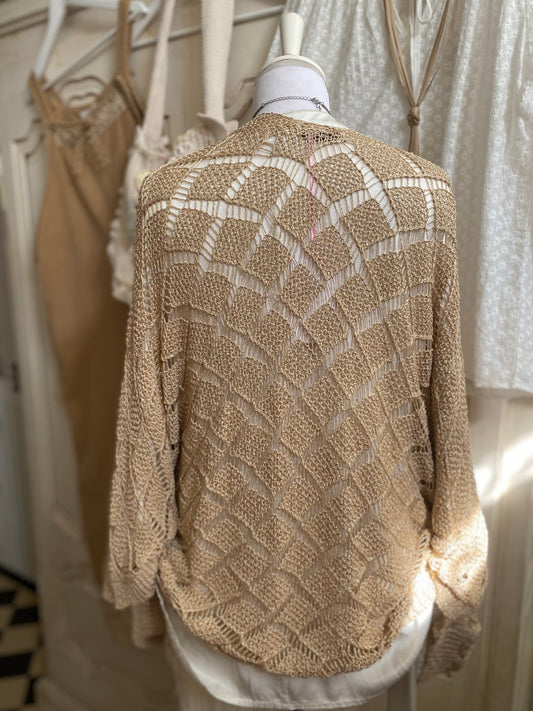 Gilet doré du 40 au 48