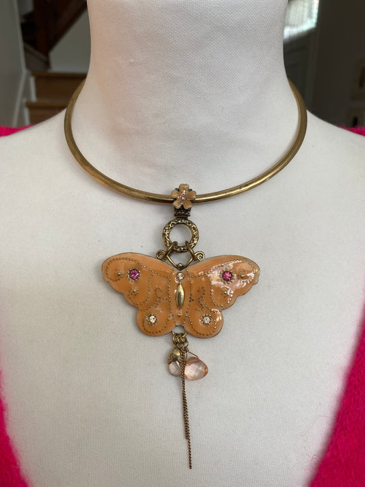 Collier papillon