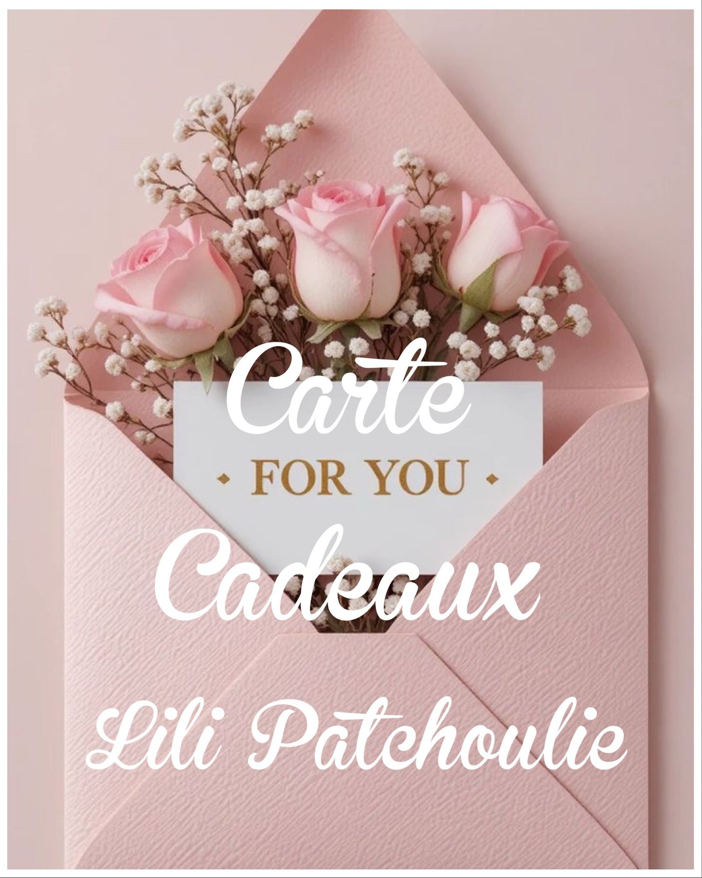 Carte cadeau Lili-Patchoulie